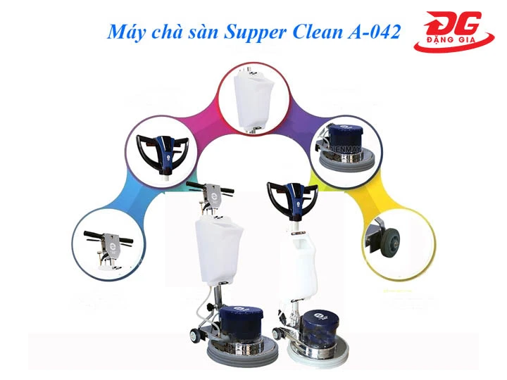 máy đánh sàn Kungfu Clean A-042 gọn