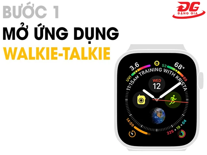 mở ứng dụng Walkie-Talkie