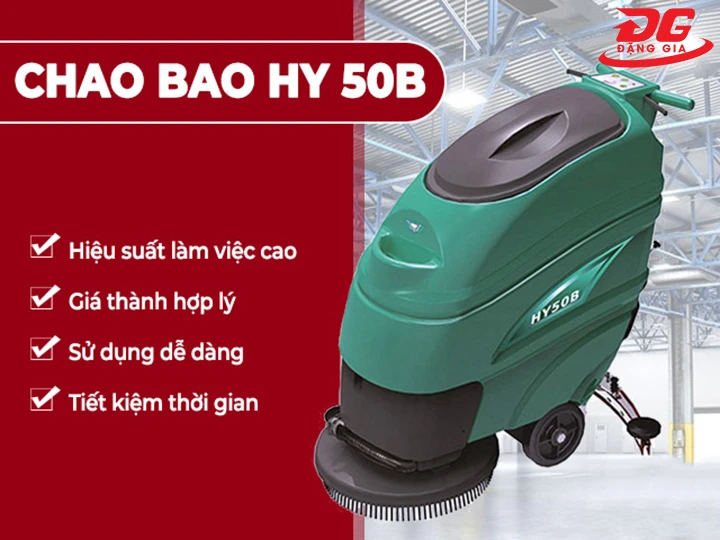 ưu điểm của máy chà sàn liên hợp Chao Bao HY 50B