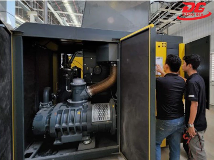 gọi kỹ thuật khi máy nén khí bị quá nhiệt 