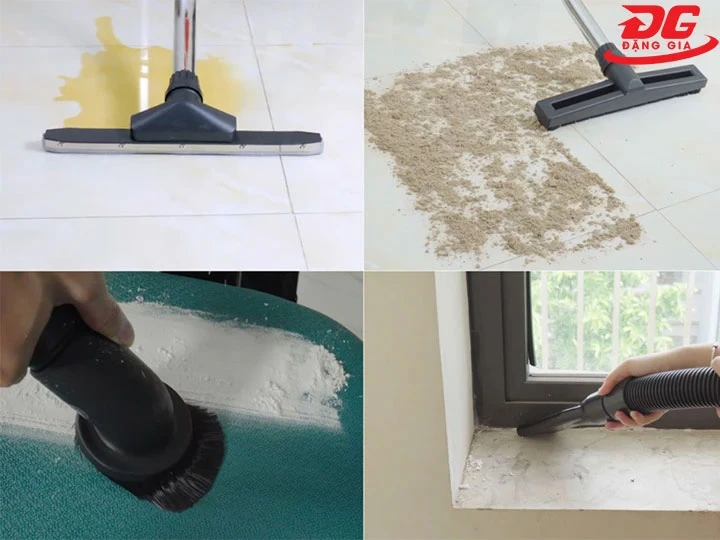 Hút bụi nhanh - Sạch sâu từng chi tiết