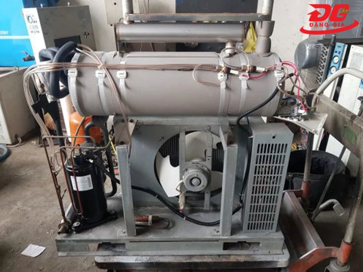 máy nén khí bị quá nhiệt làm giảm tuổi thọ máy