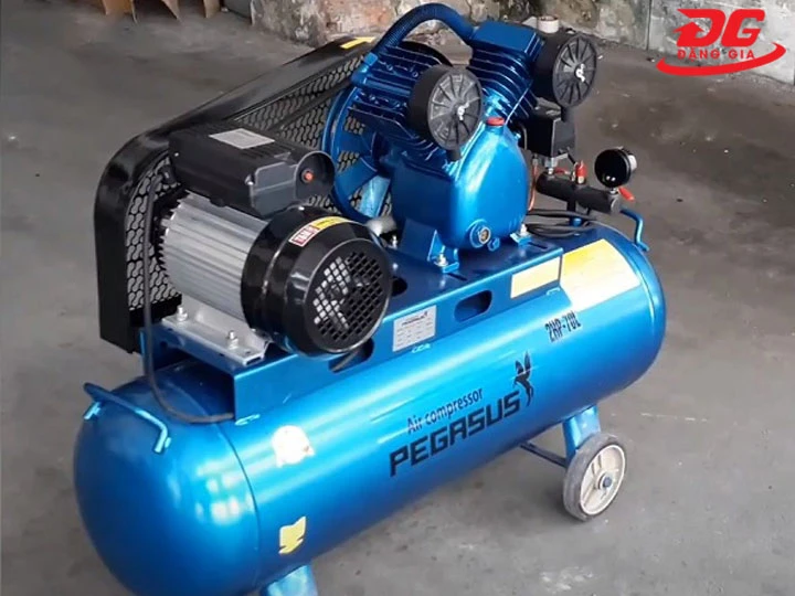 máy nén khí bị quá nhiệt làm hiệu suất nén giảm