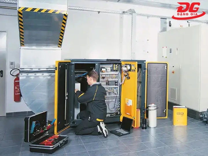 máy nén khí bị quá nhiệt nguyên nhân do đâu