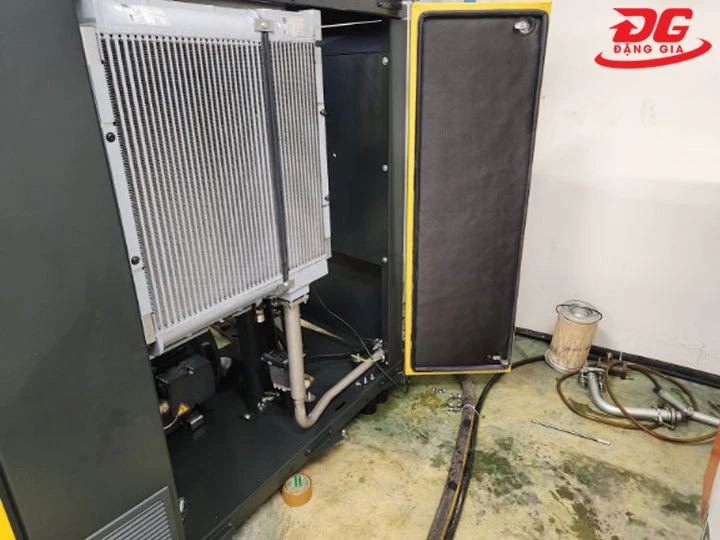 Nhiệt độ phòng máy quá cao khiến máy nén khí bị quá nhiệt