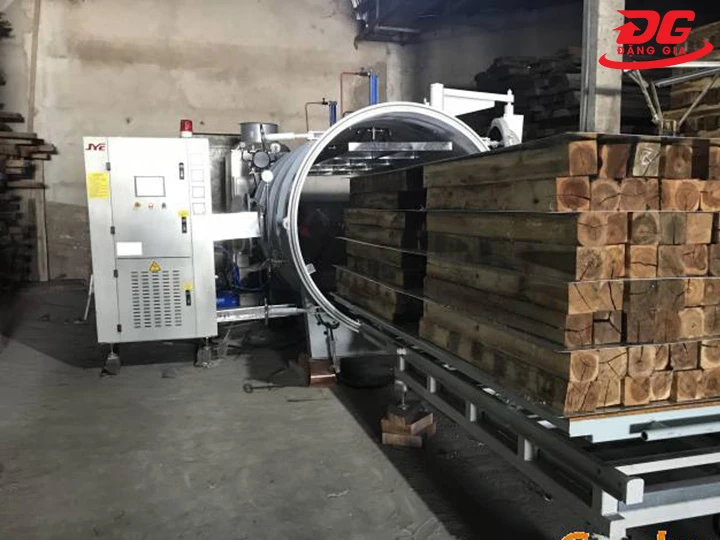 sóng RF trong sấy gỗ