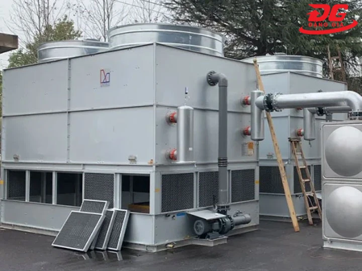 điểm khác biệt của tháp tản nhiệt khô