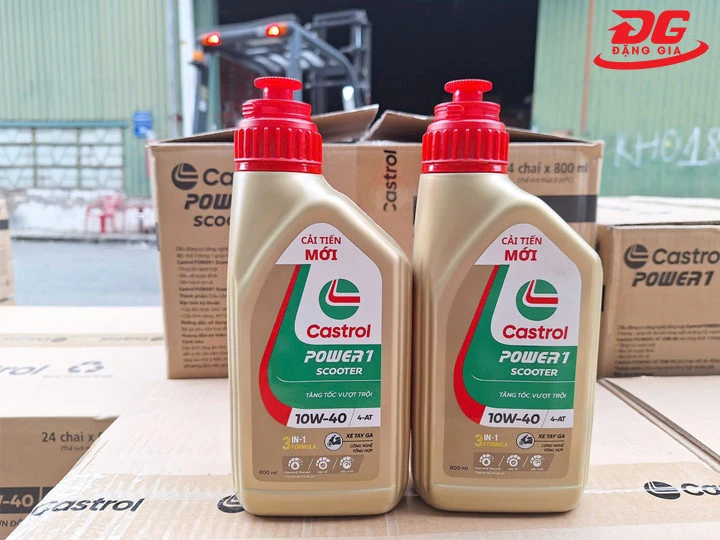 Nhớt máy phun rửa xe Castrol