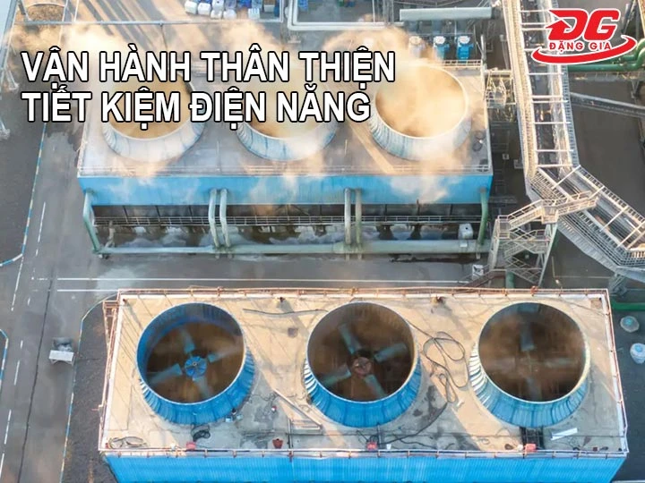 tháp giải nhiệt thân thiện môi trường