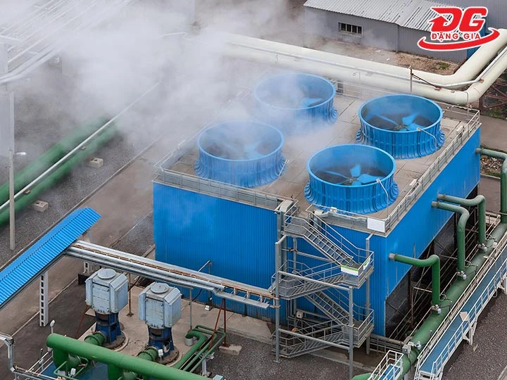 tháp giải nhiệt giúp tăng năng suất