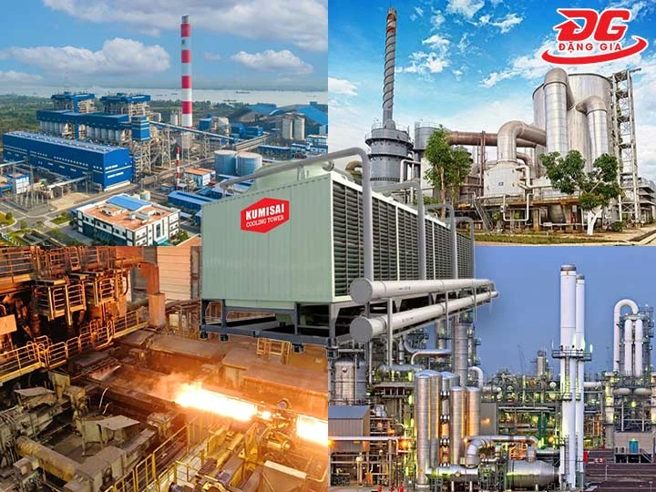 ứng dụng của tháp giải nhiệt ngành hoá chất