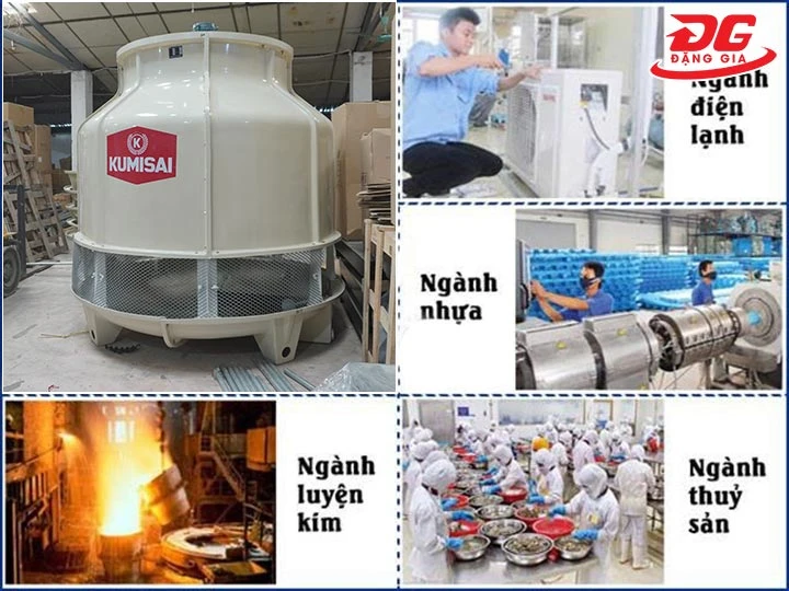ứng dụng của tháp giải nhiệt công nghiệp tại Bình Dương