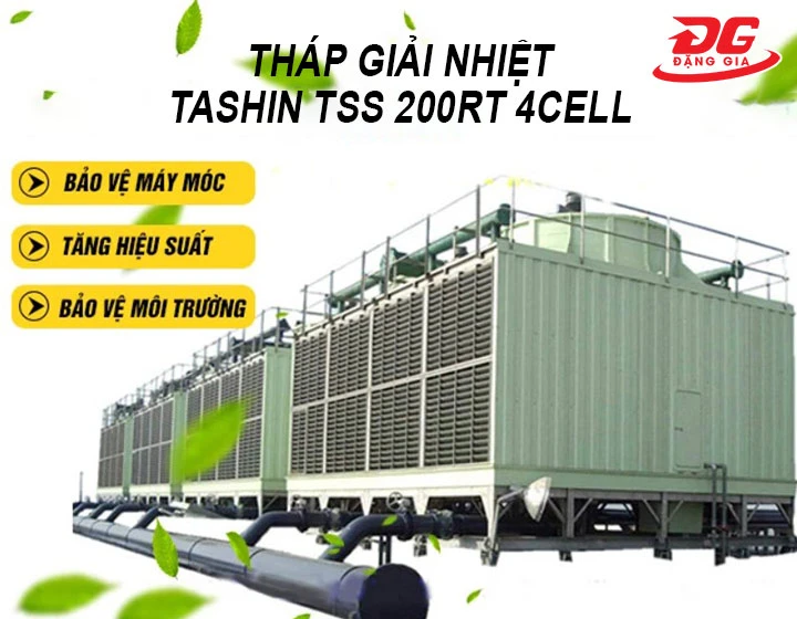 ưu điểm của Tháp giải nhiệt TASHIN TSS 200RT 4Cell