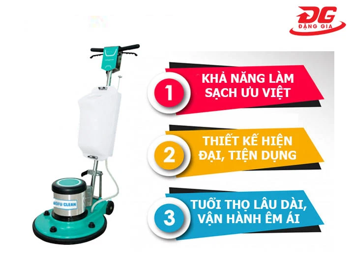 Máy chà sàn công nghiệp Kungfu Clean KF 175 độ bền cao