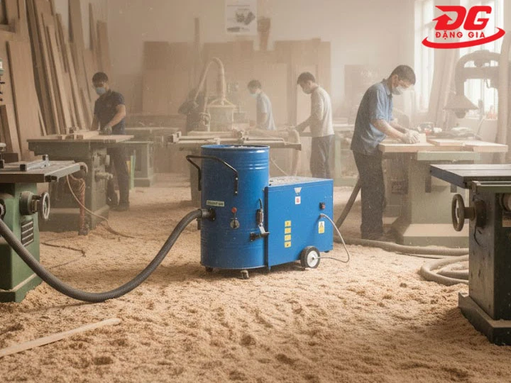 Hiệu suất máy hút bụi công nghiệp CleanTech CT 5