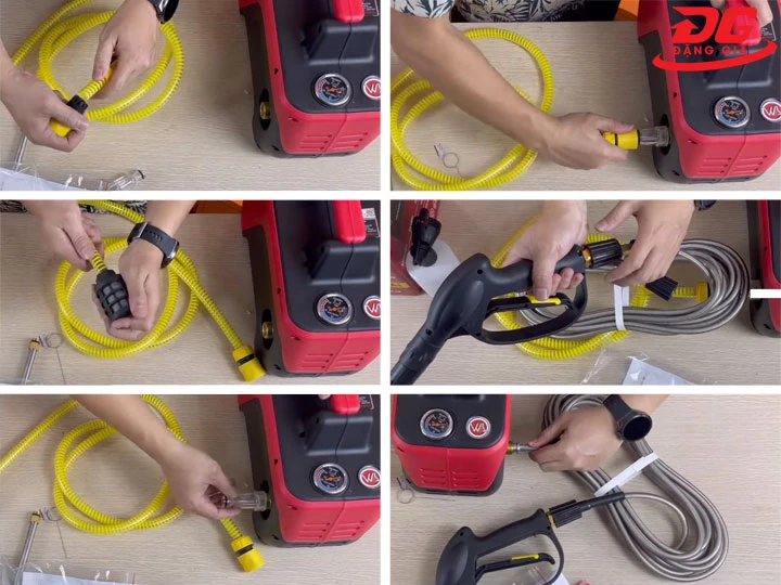 Lắp máy rửa xe Yamasu