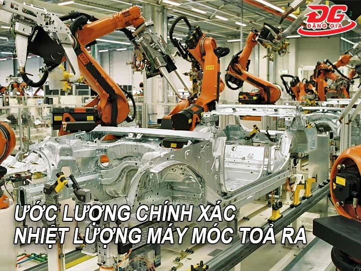xác định nhiệt lượng toả ra của máy móc