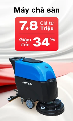 banner siêu sale máy chà sàn
