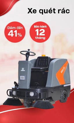 banner siêu sale xe quyét rác