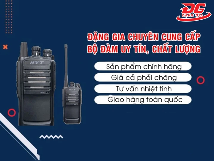 đặng gia cung cấp bộ đàm công an chính hãng
