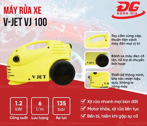 Máy rửa xe V-JET VJ 100 2