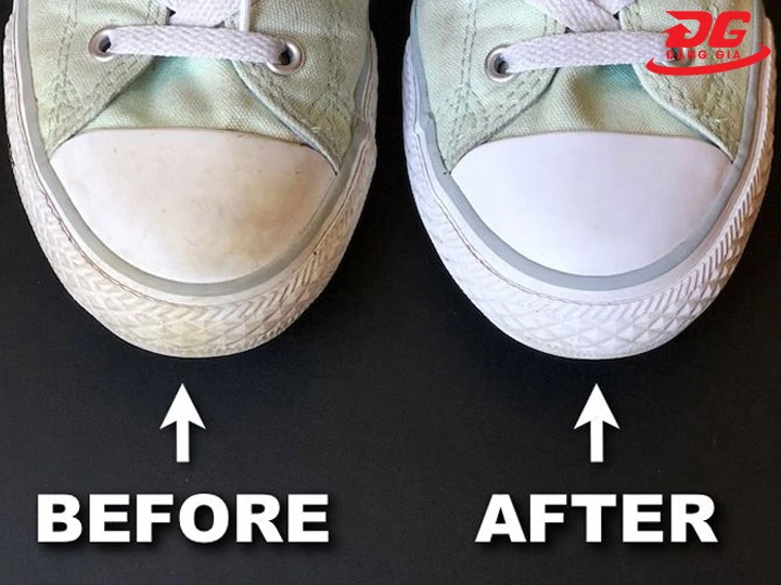 Những lưu ý nhỏ giúp tẩy ố giày an toàn, hiệu quả hơn