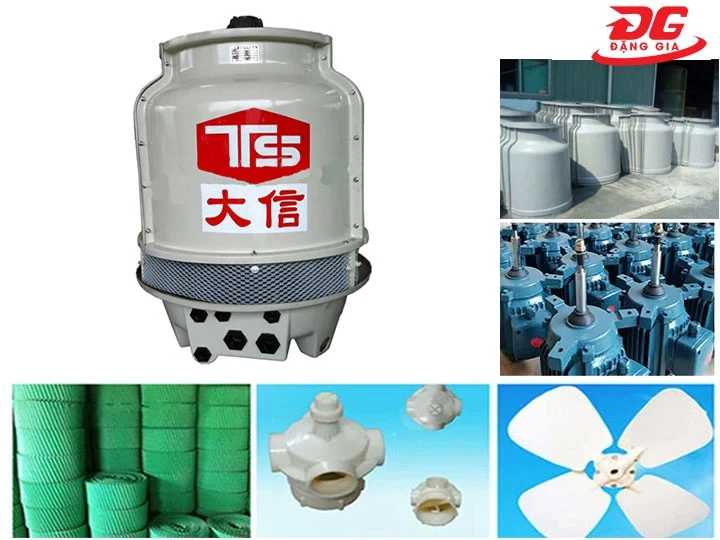 Giải mã cấu tạo tháp giải nhiệt Tashin TSC 10RT