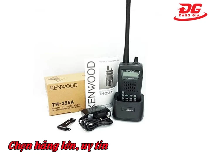 chọn Bộ đàm 1km có thương hiệu uy tín