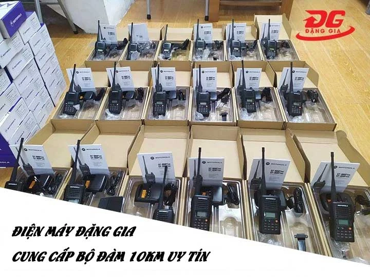 Địa chỉ cung cấp bộ đàm 10W uy tín, lâu năm