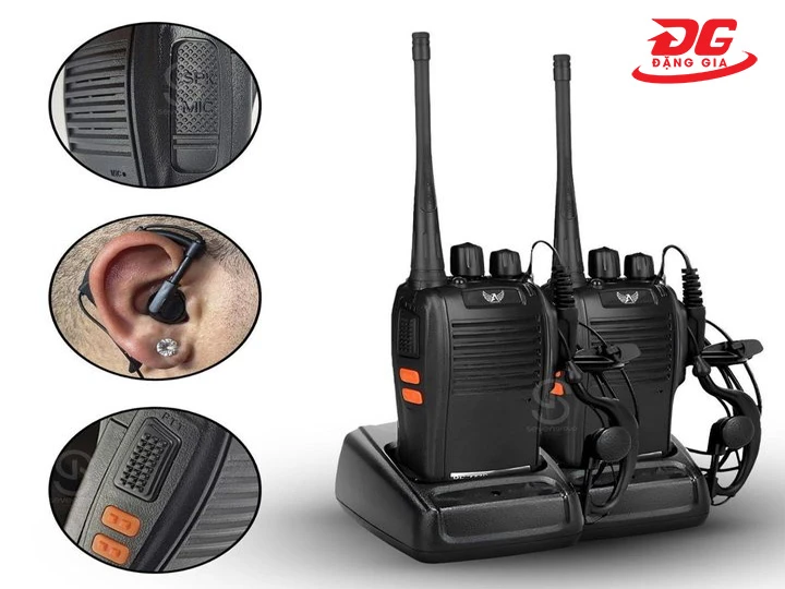 Đồng bộ tuyệt đối giữa hai bộ đàm, tăng hiệu quả