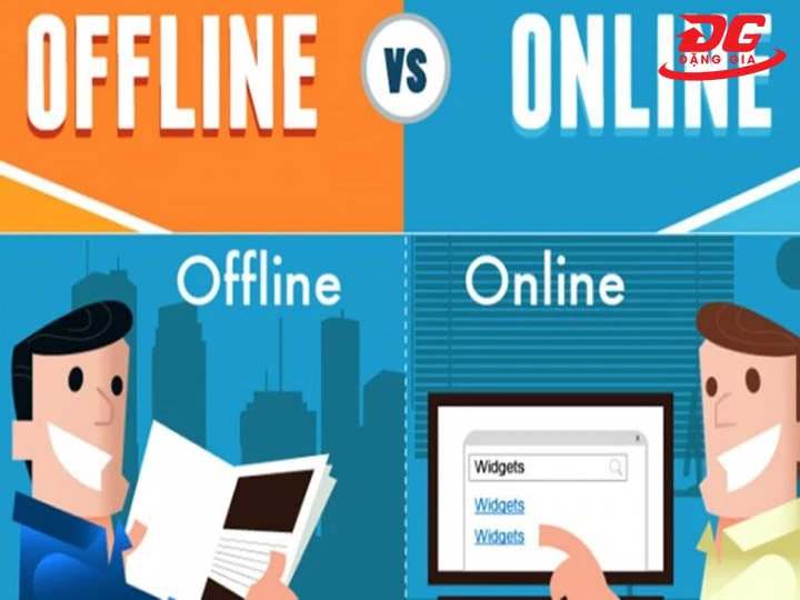 Mua trực tiếp hay online