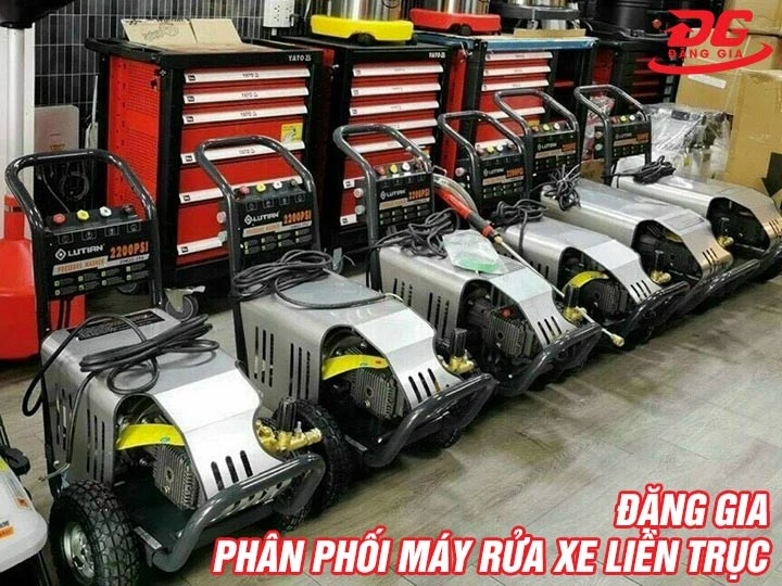 Bán máy rửa xe liền trục