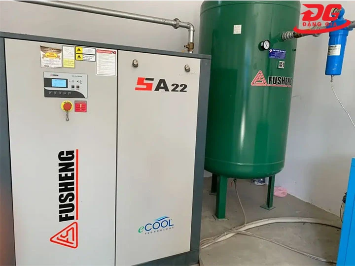 Máy nén khí trục vít Fusheng tại Quy Nhơn
