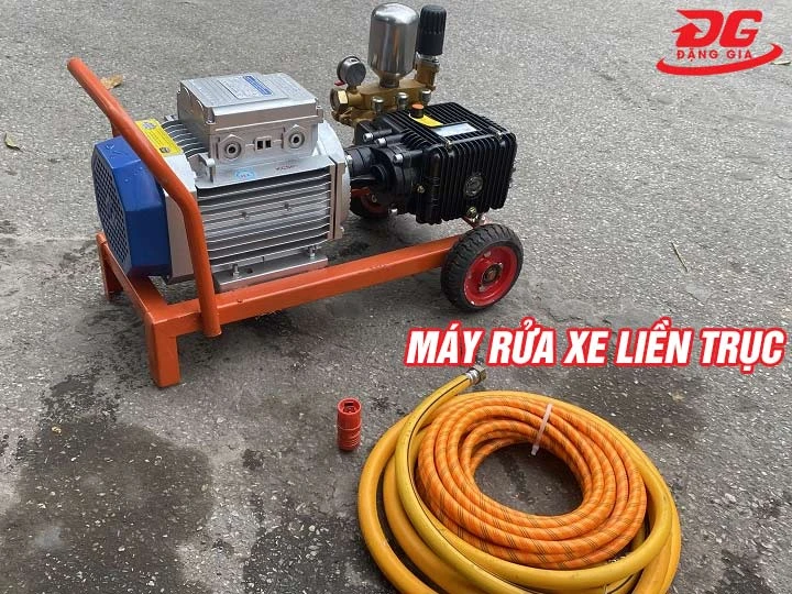  máy rửa xe liền trục 