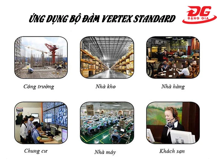 Ứng dụng đa năng của Bộ đàm Vertex Standard