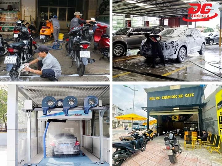 xác định nhu cầu xe cần rửa