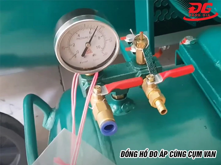Đồng hồ máy nén khí Fusheng D-1