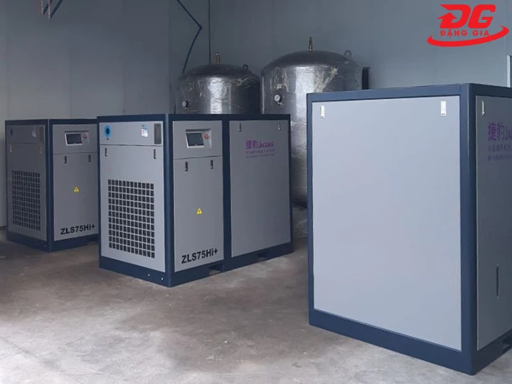 máy nén khí trục vít kiểu biến tần