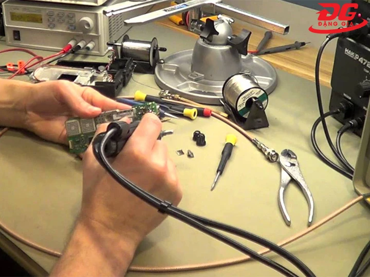 trung tâm có đủ thiết bị máy móc