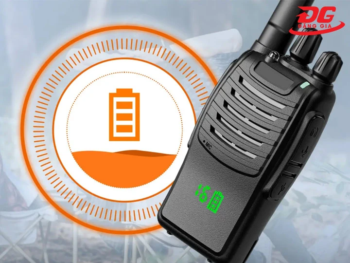 bộ đàm VHF tiết kiệm pin