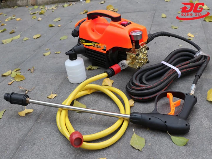 lưu ý khi dùng máy rửa xe Crika