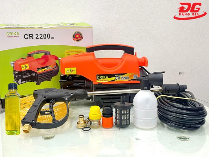 Máy rửa xe Crika Hà Lan