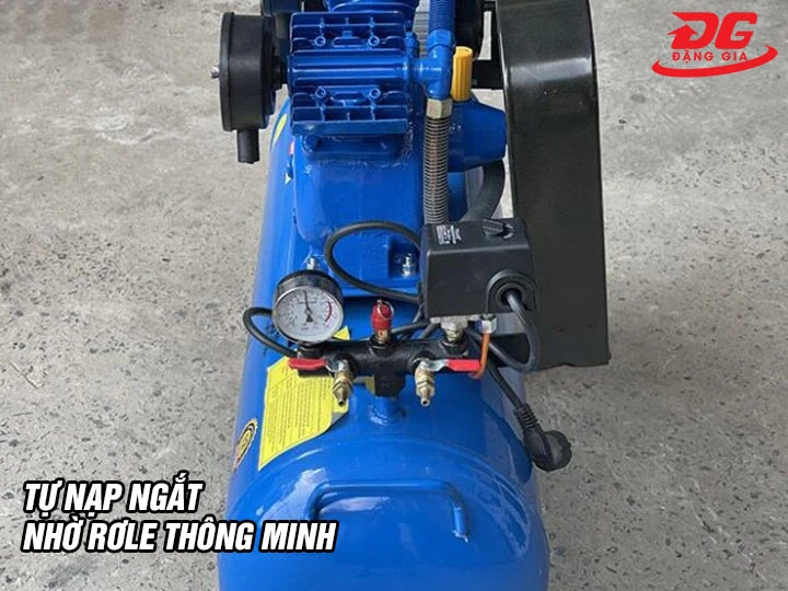 Máy khí nén 120 lít tự nạp ngắt