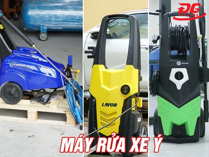 Top 11+ Máy rửa xe Ý: Xịt khỏe, Sạch nhanh, Bán siêu chạy