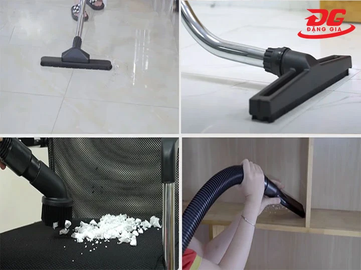 Phụ kiện đa công năng, làm sạch mọi ngóc ngách