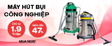 banner máy hút bụi công nghiệp