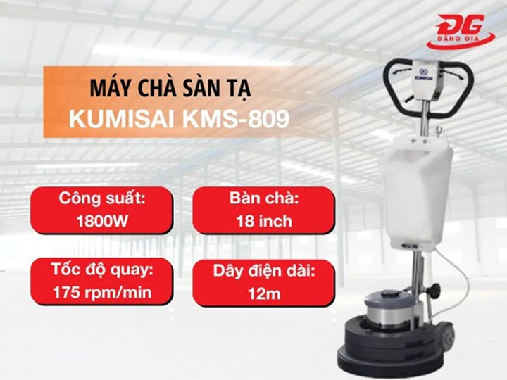 hình ảnh Máy chà sàn tạ Kumisai KMS 809