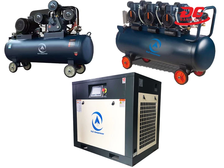 Lựa chọn loại máy: Piston, trục vít hay mini