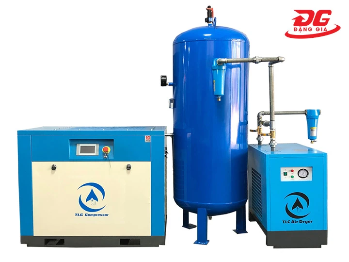 Máy nén khí TLC - Lên hơi siêu nhanh, Giảm ồn tiên tiến