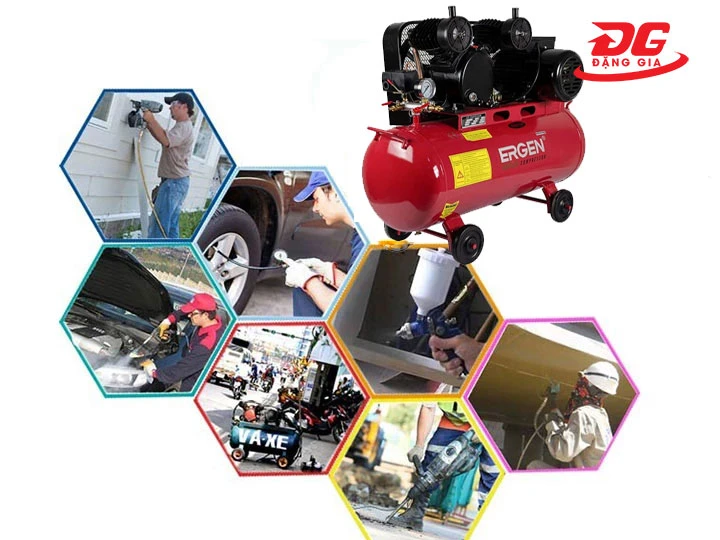 Ứng dụng "đa năng" của máy nén khí 750W ít ai biết